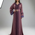 Royal Elegance Mauve Caftan