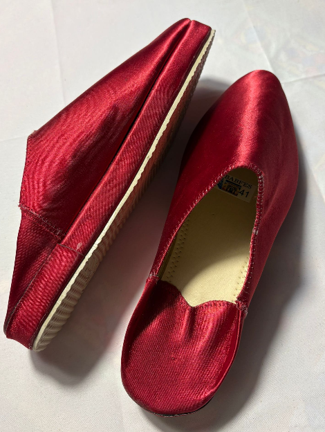 Babouche Marocaine Artisanale Rouge Royal