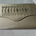 Sac de Soirée Or Brodé - Pochette Élégante