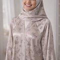 Abaya Nacre style japonais - collection Dubai