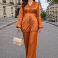 Jabador Orange — Ensemble 2 Pièces Femme