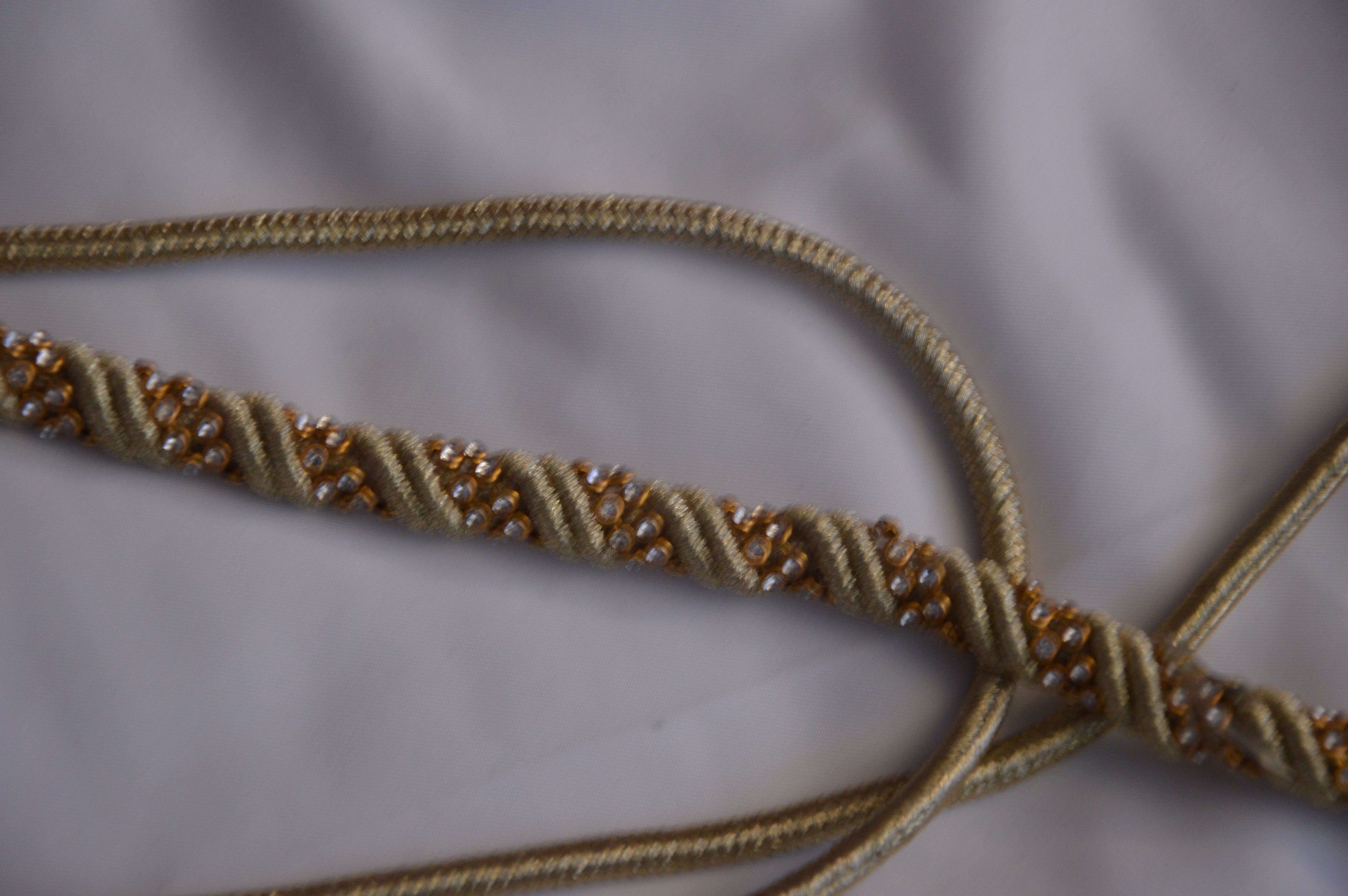 Ceinture Enfant Cordon Scintillant - Accessoire Marocain de Luxe