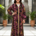 Purple Girl's Takchita - Luxury Moroccan Children's Kaftan