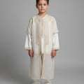Jabador Beige Garçon – Tenue Traditionnelle Marocaine