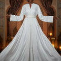 Takchita Blanche - Caftan Marocain de Luxe