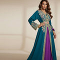 Pearl Blue Takchita - Artisanal Luxury