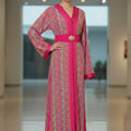 SHIMMERING FUCHSIA PINK SAREE TAKCHITA