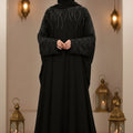 Abaya Farasha Noir Scintillant