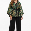 Emerald Green Brocade Set