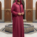 Djellaba Bordeaux